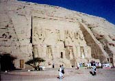 Храм Рамзеса II в Абу-Симбел.