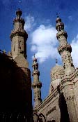 Минареты мечетей Султана Хасана и Эль-Рифаи