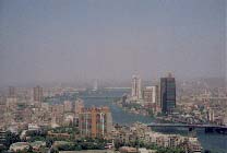 Вид с Каирской башни на Нил